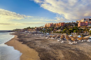 Las americas tenerife adasında - Kanarya plaj