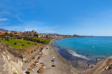 Tenerife adasındaki sahil - Kanarya