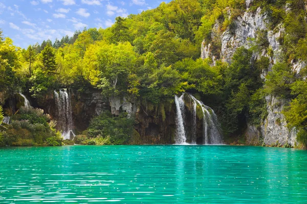 Plitvicemeren in Kroatië — Stockfoto