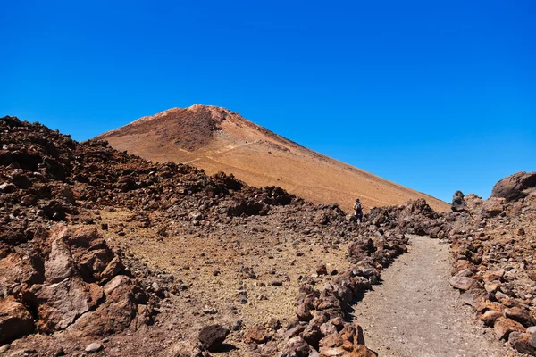 Vulkán Teide, Tenerife-sziget - Kanári-Spanyolország — Stock Fotó