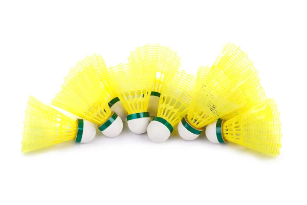 Volanti di Badminton — Foto Stock