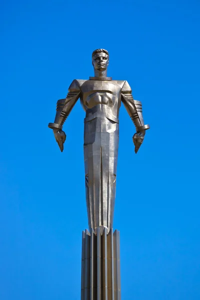 Yuri Gagarin monument - Moscow Russia — Stock Photo, Image