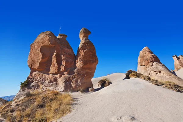 Rocher de chameau en Cappadoce Turquie — Photo