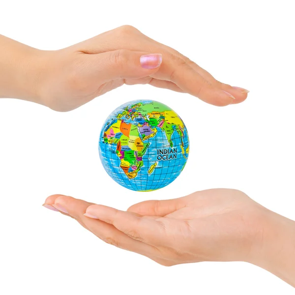 Hands and Earth — Stock Photo, Image