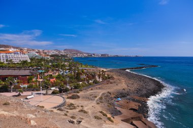 Tenerife adasındaki sahil - Kanarya