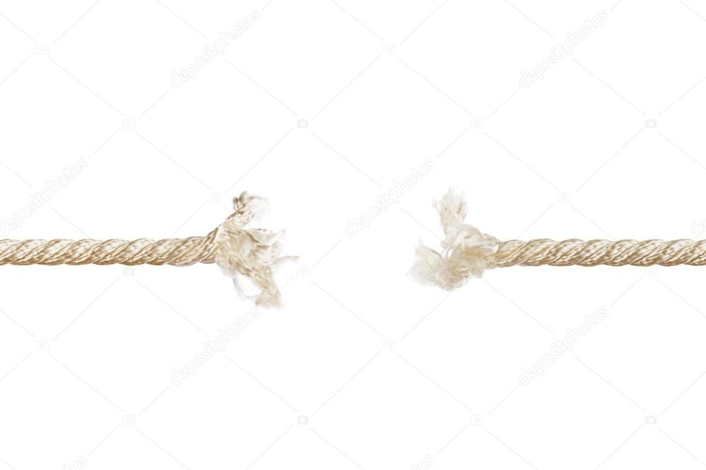 Breaking rope