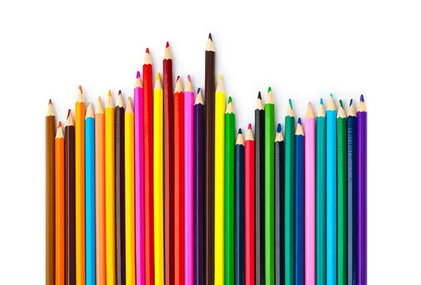 Multicolored pencils — Stock Photo, Image