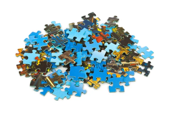 Pedaços de puzzle — Fotografia de Stock