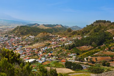 dağlar tenerife adasında - Kanarya