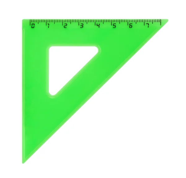 Régua triangular — Fotografia de Stock