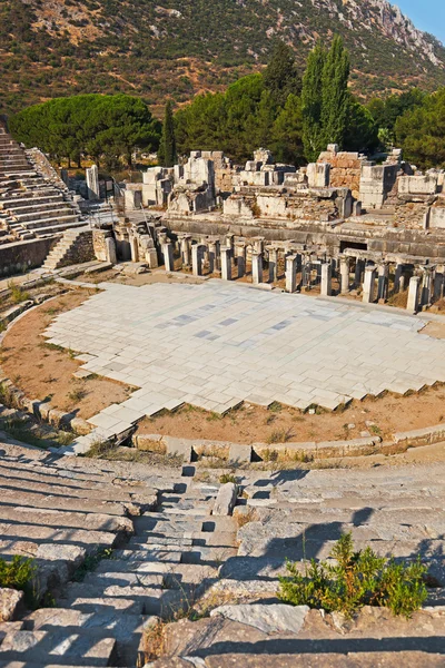 Anfiteatro antico di Efeso Turchia — Foto Stock