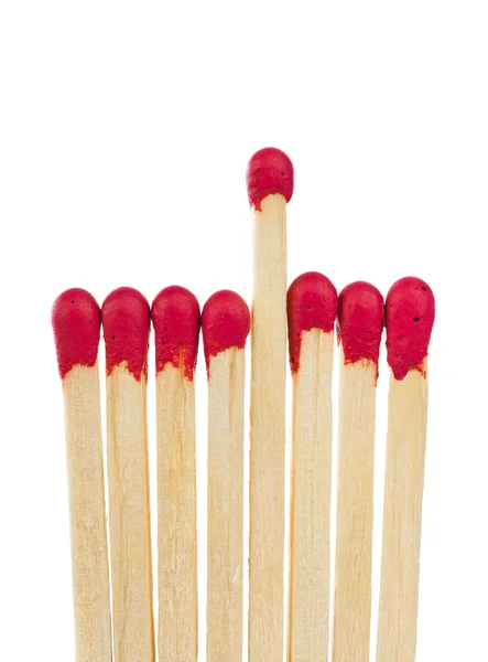 Matches - leadership or inspiration concept — Stock Photo, Image