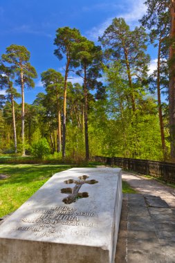 Müze-Emlak Arkhangelskoye - Moskova Rusya eski mezar