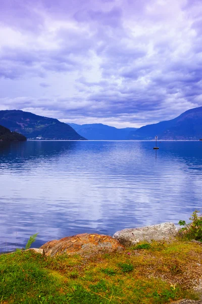 Fjord Hardanger Norway — Stok fotoğraf