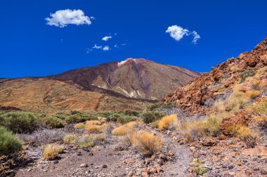 tenerife adasında - Kanarya teide yanardağı