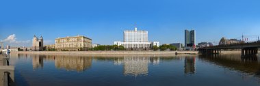 Moskova Panorama - Beyaz Saray - Merkezi Rus hükümetinin - R