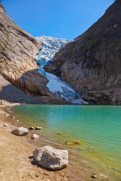 Glaciar Briksdal - Noruega —  Fotos de Stock