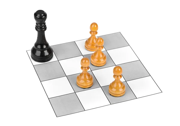 Chess pieces — Stock Photo, Image