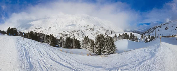 Mountain ski resort Obergurgl Austria — Stock Photo, Image