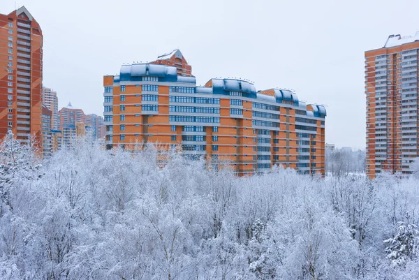 Inverno a Mosca Russia — Foto Stock