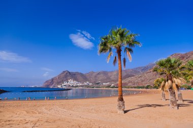plaj teresitas Tenerife - Kanarya Adaları