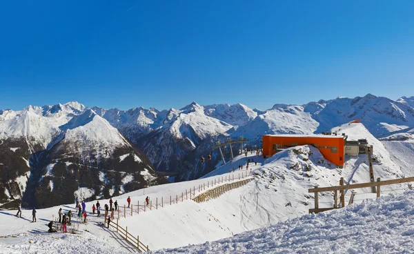 Skidorten Bad Gastein - Österrike — Stockfoto