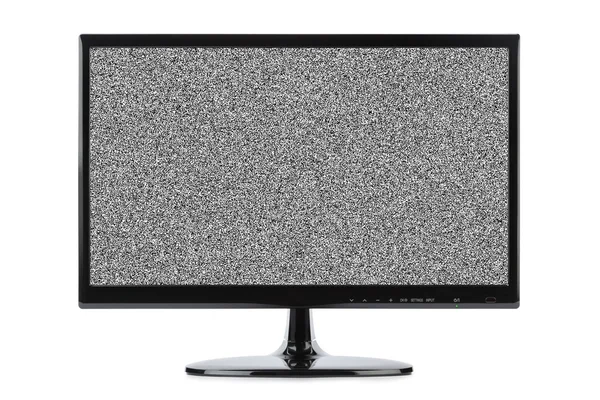 Ruido en la pantalla de TV — Foto de Stock