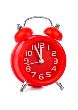 Alarm saati beyaza izole edildi