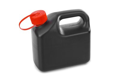 Plastik bidon beyaz izole