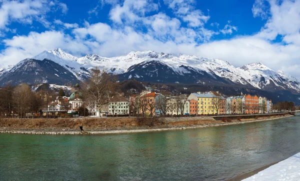 W Innsbrucku w Austrii — Zdjęcie stockowe