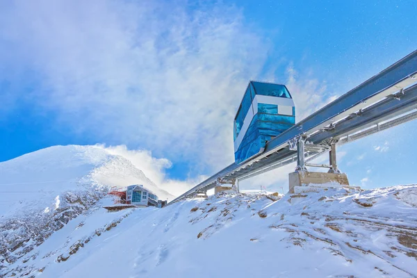 Estación de esquí de montaña Kaprun Austria — Foto de Stock