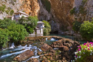 Blagaj Derviş evi - Bosna-Hersek