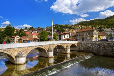 Eski şehir Saraybosna - Bosna-Hersek