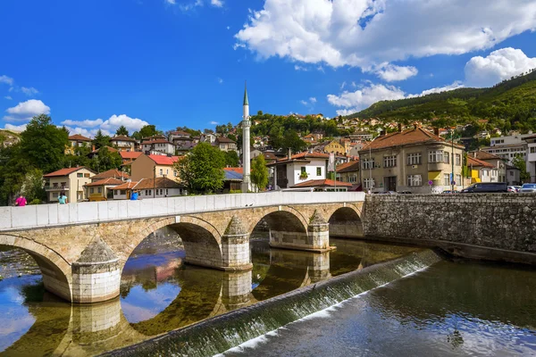 Oude stad Sarajevo - Bosnië en Herzegovina — Stockfoto