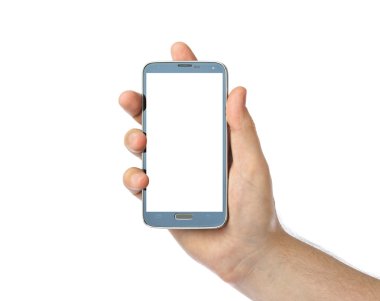 Akıllı telefonlu el.