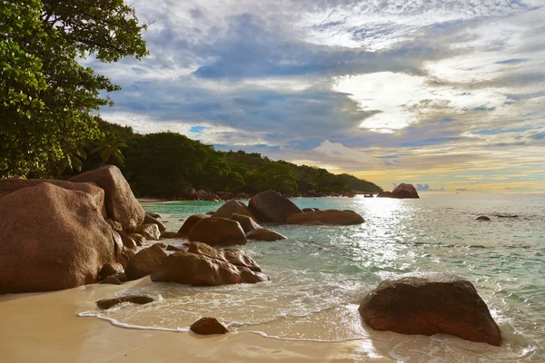Strand anse lazio - Seychellen — Stockfoto
