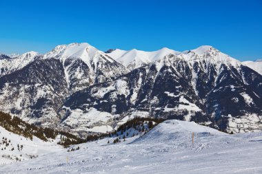 Dağlar kayak merkezi Bad Gastein - Avusturya