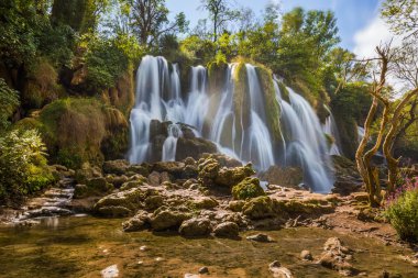 Bosna-Hersek 'te Kravice şelalesi