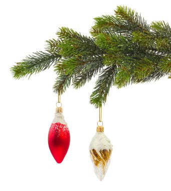 Noel ağacı ve oyuncaklar