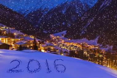 Kara dağlar - Avusturya Sölden 2016