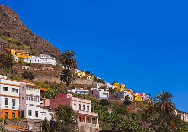 Vila em La Gomera ilha - Canário — Fotografia de Stock