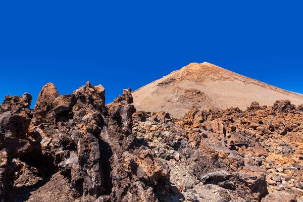 Vulcano Teide nell'isola di Tenerife - Canarie Spagna — Foto Stock