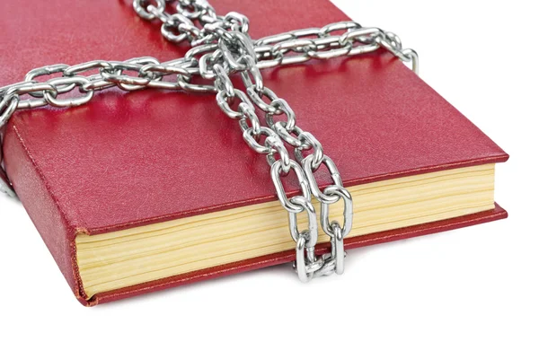 Book and chain — Stock Photo, Image