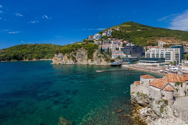 Cidade velha em Budva Montenegro — Fotografia de Stock