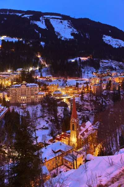 Estación de esquí de montaña Bad Gastein Austria — Foto de Stock