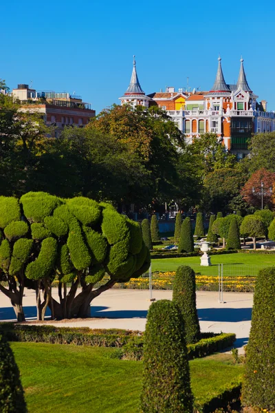 Parque del Agradable Retiro en Madrid España —  Fotos de Stock