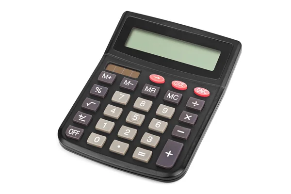 Calculatrice d'entreprise isolée sur fond blanc — Photo