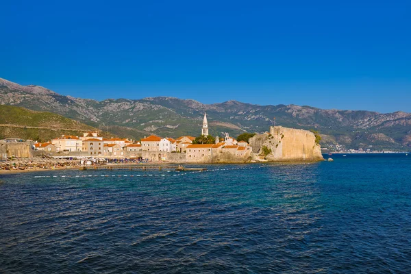 Cidade velha em Budva Montenegro — Fotografia de Stock