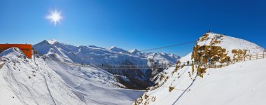 asma köprü, dağlar resort bad gastein - Avusturya Kayak