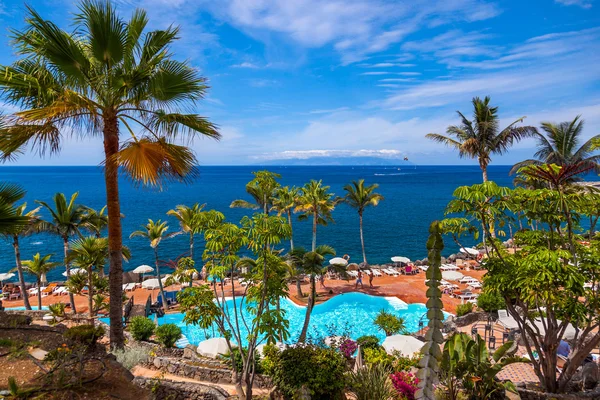 Pool at Tenerife island - Canary — Stock Photo, Image